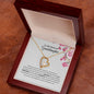 To My Beloved Granddaughter | You Are Braver & Stronger - Forever Love Necklace
