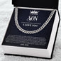 To My Son | Always Remember How Much I Love You - Cuban Link Chain