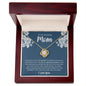 To My Amazing Mom | I Love You - Love Knot Necklace