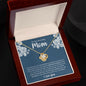 To My Amazing Mom | I Love You - Love Knot Necklace