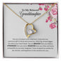 To My Beloved Granddaughter | You Are Braver & Stronger - Forever Love Necklace