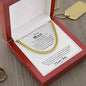 To My Man | I Love You - Cuban Link Chain