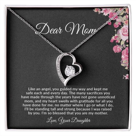To My Mom | I'm So Blessed That You Are My Mother - Forever Love Necklace